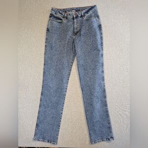 Wrangler Cowboy Cut Jeans Women's 13 X 36 Stone Wash Blue Slim Fit